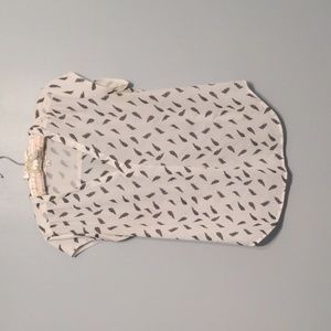 Fun2Fun (Stitch Fix) Feather Blouse